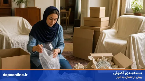 بسته بندی لوازم منزل